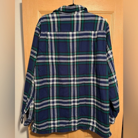 L.L. Bean Fleece Lined Flannel - Picture 8 of 9